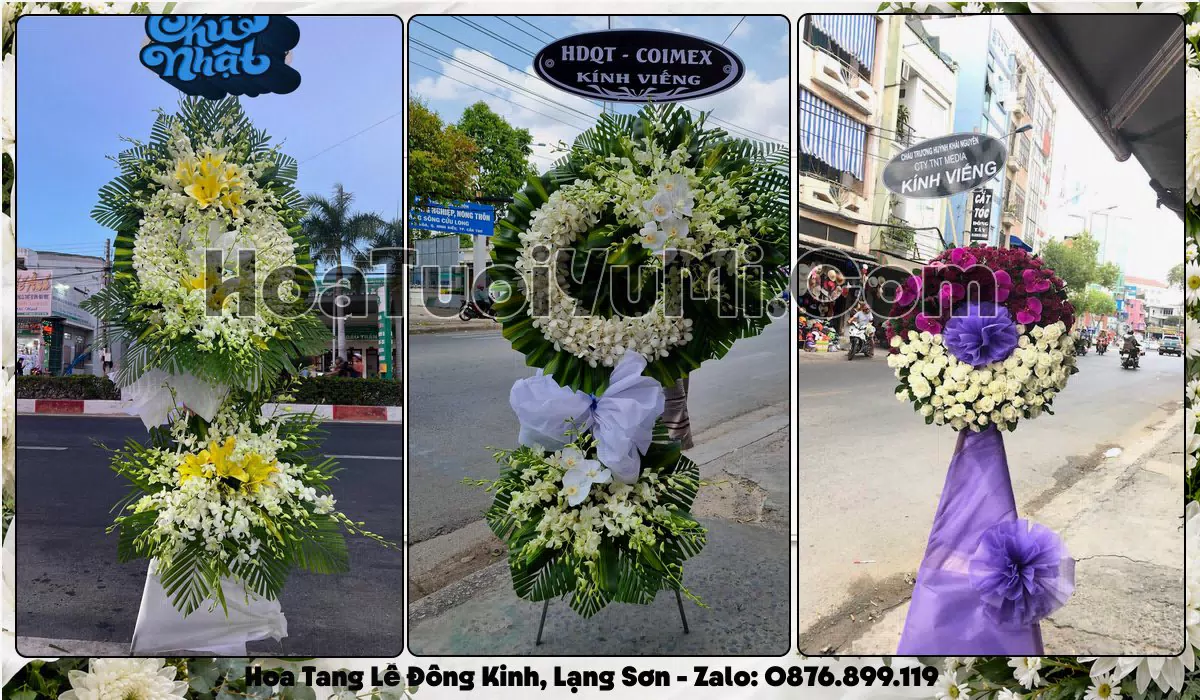 Đặt Vòng Hoa Đám Tang Tại Phường Đông Kinh, Tỉnh Lạng Sơn