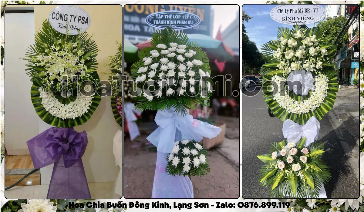Kệ hoa tang lễ giao tận nơi tại Phường Đông Kinh