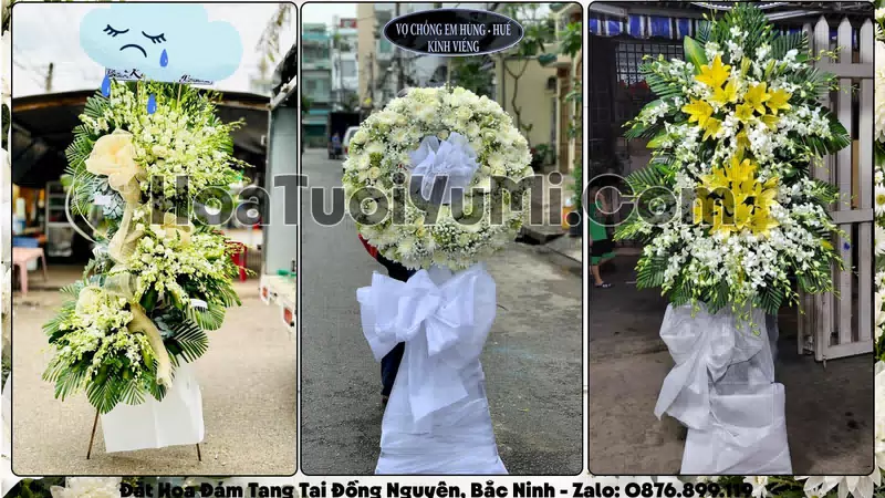 Đặt Vòng Hoa Đám Tang Tại Phường Đồng Nguyên, Tỉnh Bắc Ninh