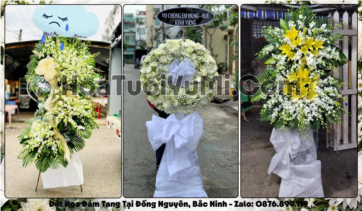 Đặt Vòng Hoa Đám Tang Tại Phường Đồng Nguyên, Tỉnh Bắc Ninh