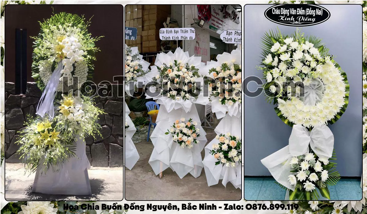 Kệ hoa tang lễ giao tại Phường Đồng Nguyên, Tỉnh Bắc Ninh