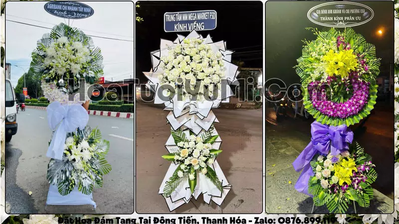 Đặt Vòng Hoa Đám Tang Tại Phường Đông Tiến, Tỉnh Thanh Hóa