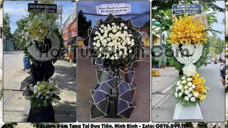 Đặt Vòng Hoa Đám Tang Tại Phường Duy Tiên, Tỉnh Ninh Bình