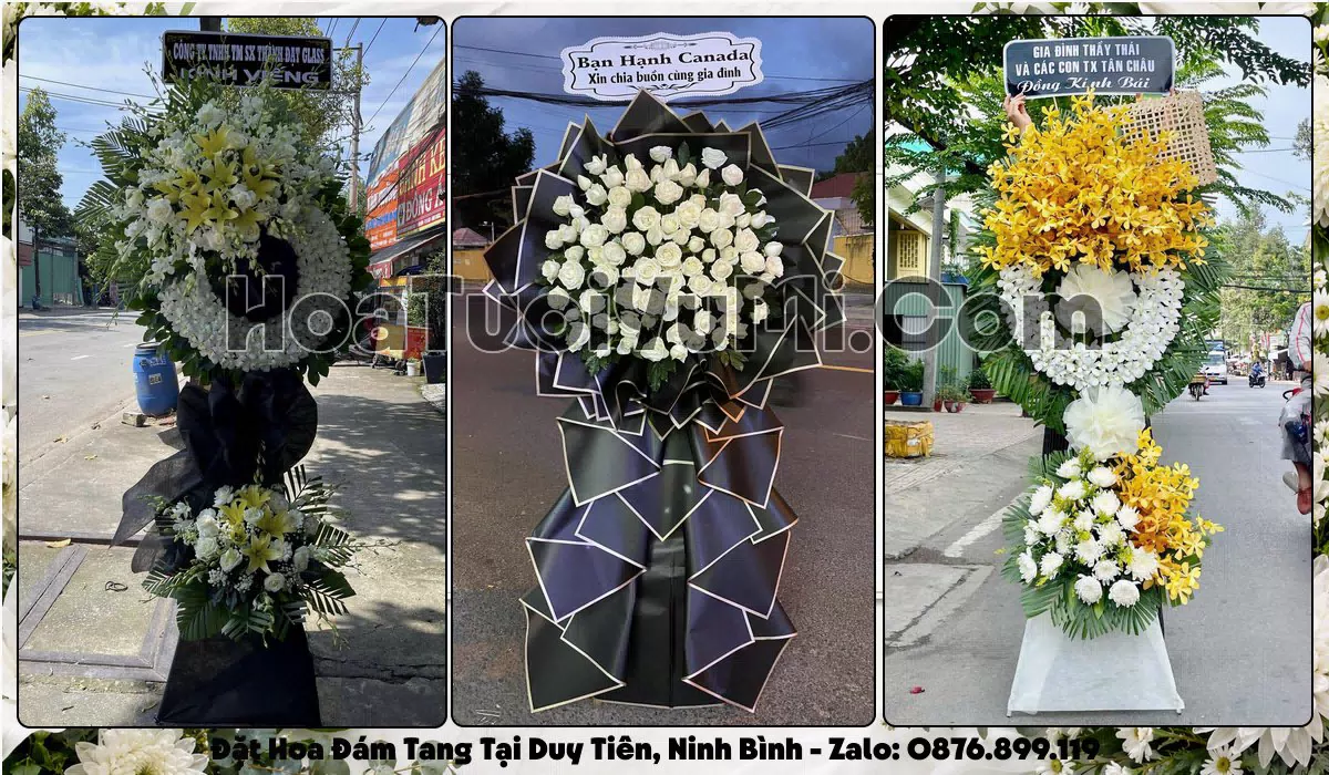 Đặt Vòng Hoa Đám Tang Tại Phường Duy Tiên, Tỉnh Ninh Bình