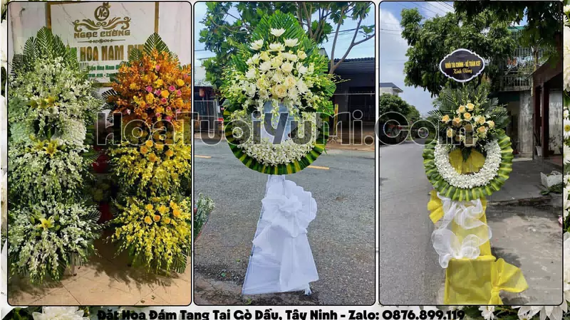 Đặt Vòng Hoa Đám Tang Tại Phường Gò Dầu, Tỉnh Tây Ninh