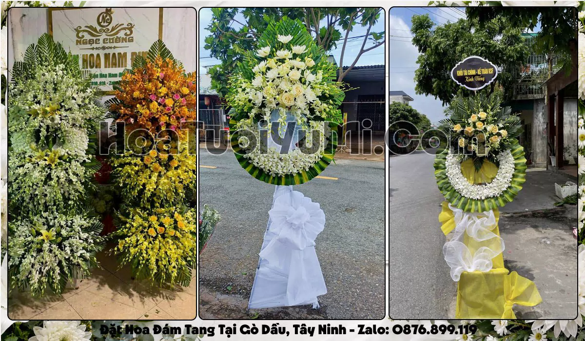 Đặt Vòng Hoa Đám Tang Tại Phường Gò Dầu, Tỉnh Tây Ninh
