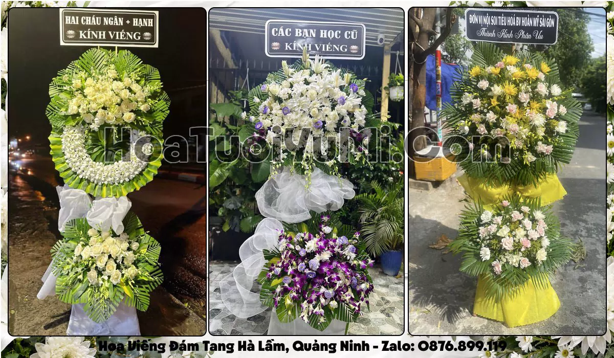 Kệ hoa tang lễ giao tận nơi tại Phường Hà Lầm