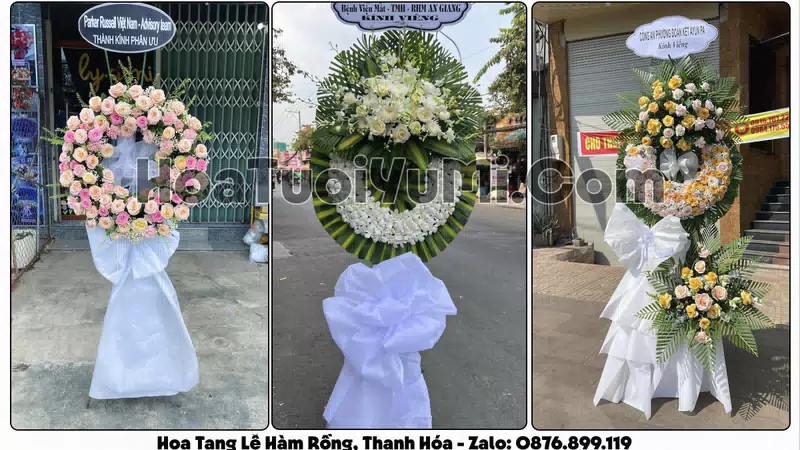Đặt Vòng Hoa Đám Tang Tại Phường Hàm Rồng, Tỉnh Thanh Hóa