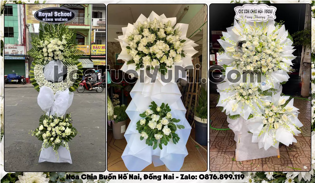 Đặt Vòng Hoa Đám Tang Tại Phường Hố Nai, Tỉnh Đồng Nai
