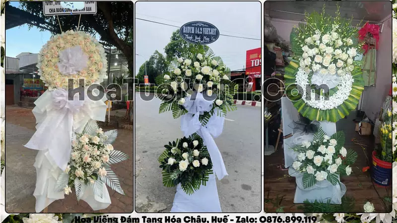 Đặt Vòng Hoa Đám Tang Tại Phường Hóa Châu, Thành phố Huế