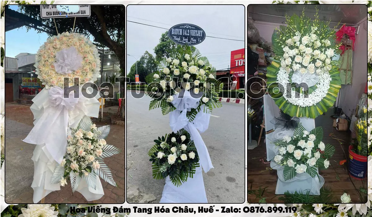 Đặt Vòng Hoa Đám Tang Tại Phường Hóa Châu, Thành phố Huế