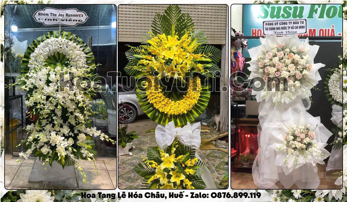 Kệ hoa tang lễ giao tận nơi tại Phường Hóa Châu