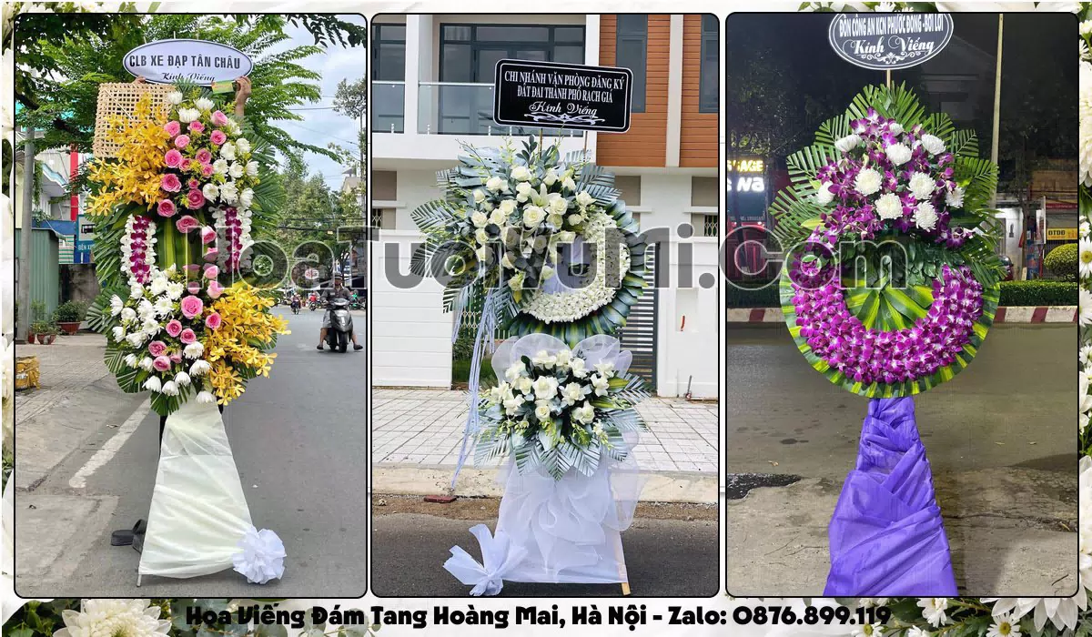 hoa tang lễ Phường Hoàng Mai, Hà Nội