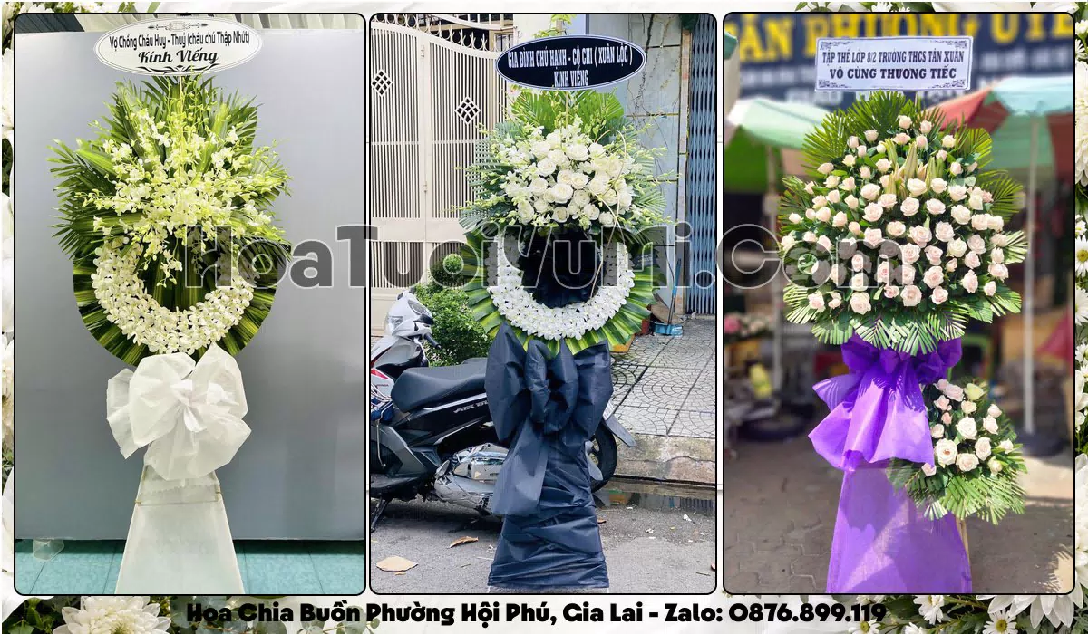 kệ hoa tang lễ Phường Hội Phú
