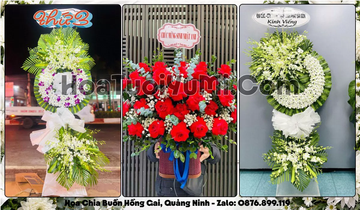 Đặt Vòng Hoa Đám Tang Tại Phường Hồng Gai, Quảng Ninh