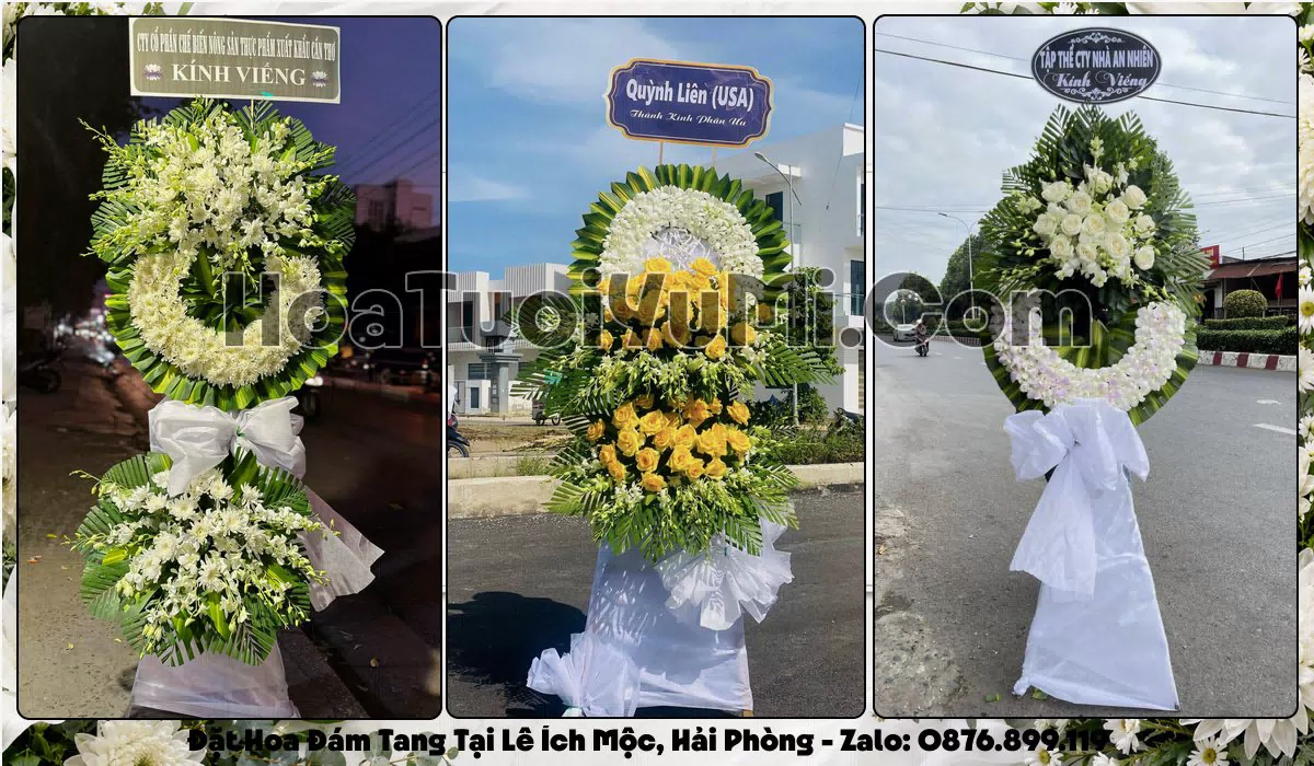 kệ hoa tang lễ tại Phường Lê Ích Mộc, Hải Phòng