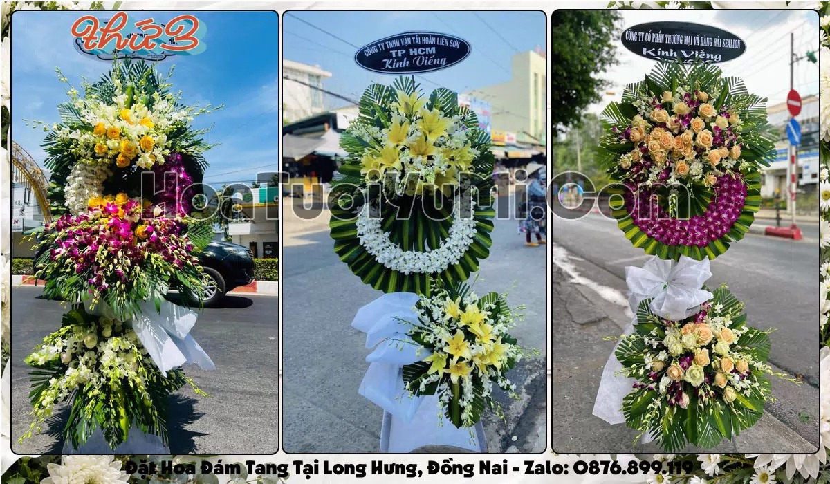 Đặt Vòng Hoa Đám Tang Tại Phường Long Hưng, Tỉnh Đồng Nai