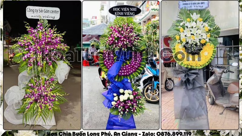 Đặt Vòng Hoa Đám Tang Tại Phường Long Phú, Tỉnh An Giang