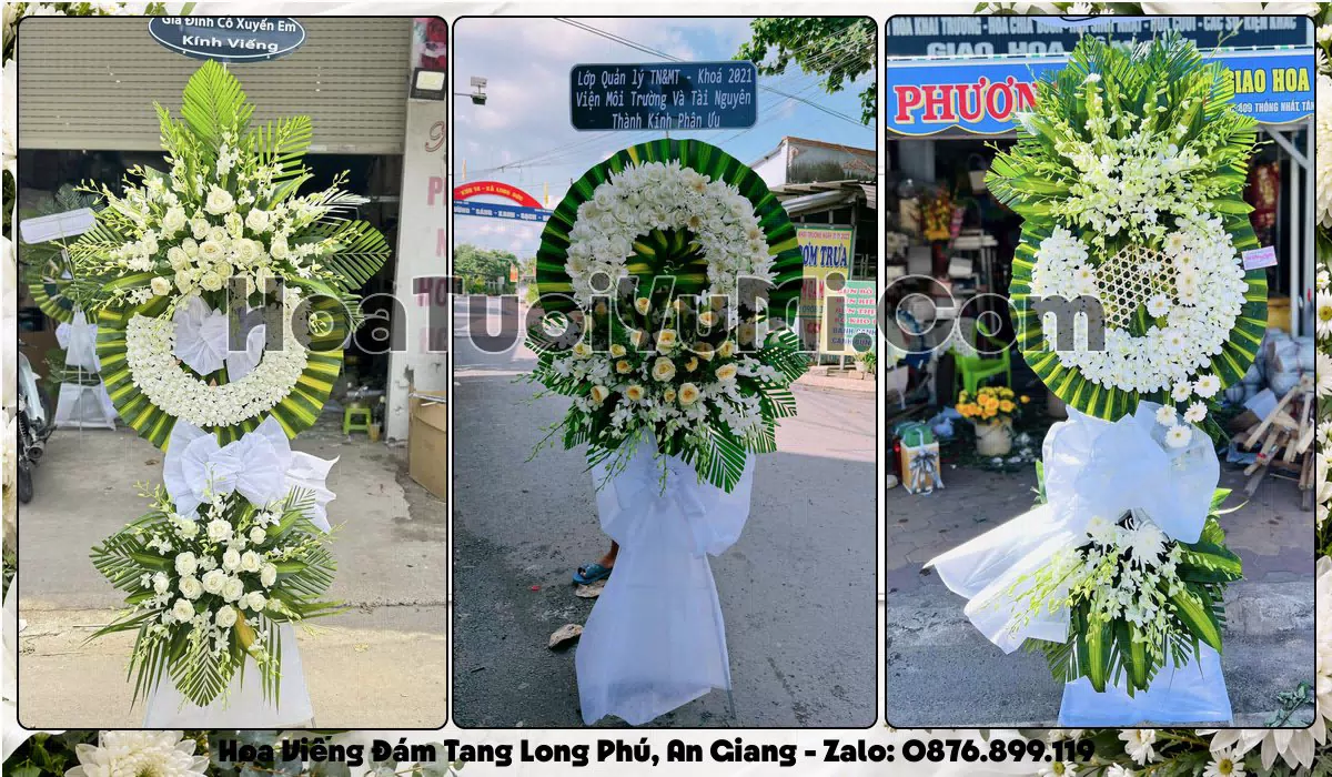 Kệ hoa tang lễ giao tận nơi tại Phường Long Phú