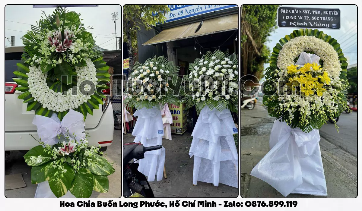Đặt Vòng Hoa Đám Tang Tại Phường Long Phước, Hồ Chí Minh
