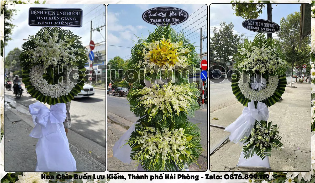 Đặt Vòng Hoa Đám Tang Tại Phường Lưu Kiếm, Thành phố Hải Phòng