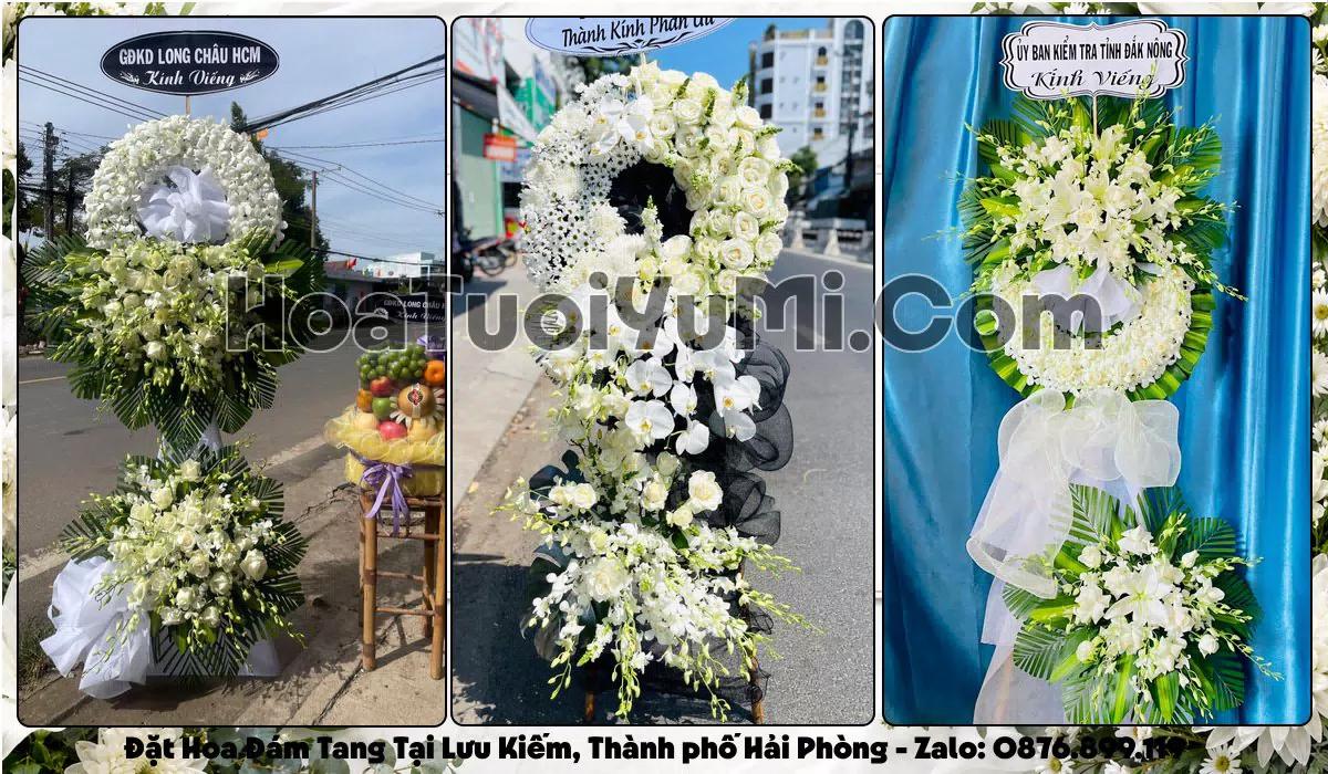 kệ hoa tang lễ tại Phường Lưu Kiếm, Thành phố Hải Phòng