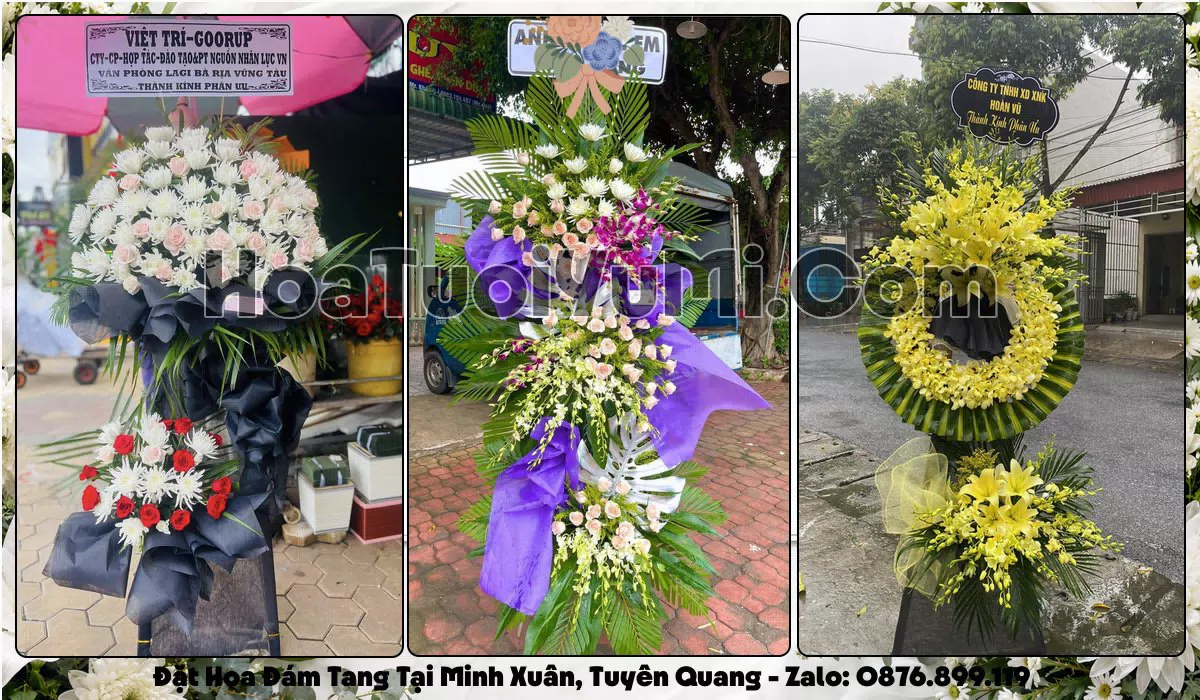 Kệ hoa tang lễ giao tận nơi tại Phường Minh Xuân, Tỉnh Tuyên Quang