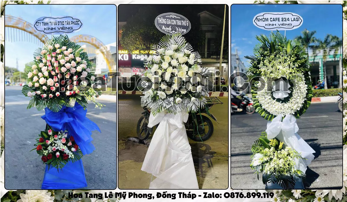 Đặt Vòng Hoa Đám Tang Tại Phường Mỹ Phong, Tỉnh Đồng Tháp