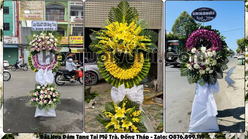 Đặt Vòng Hoa Đám Tang Tại Phường Mỹ Trà, Tỉnh Đồng Tháp