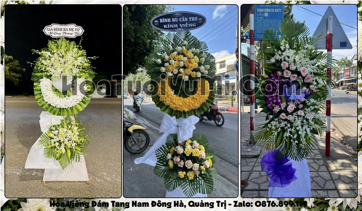 Đặt Vòng Hoa Đám Tang Tại Phường Nam Đông Hà, Tỉnh Quảng Trị