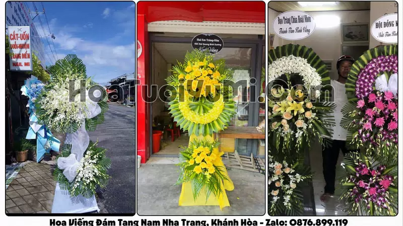 Đặt Vòng Hoa Đám Tang Tại Phường Nam Nha Trang, Tỉnh Khánh Hòa