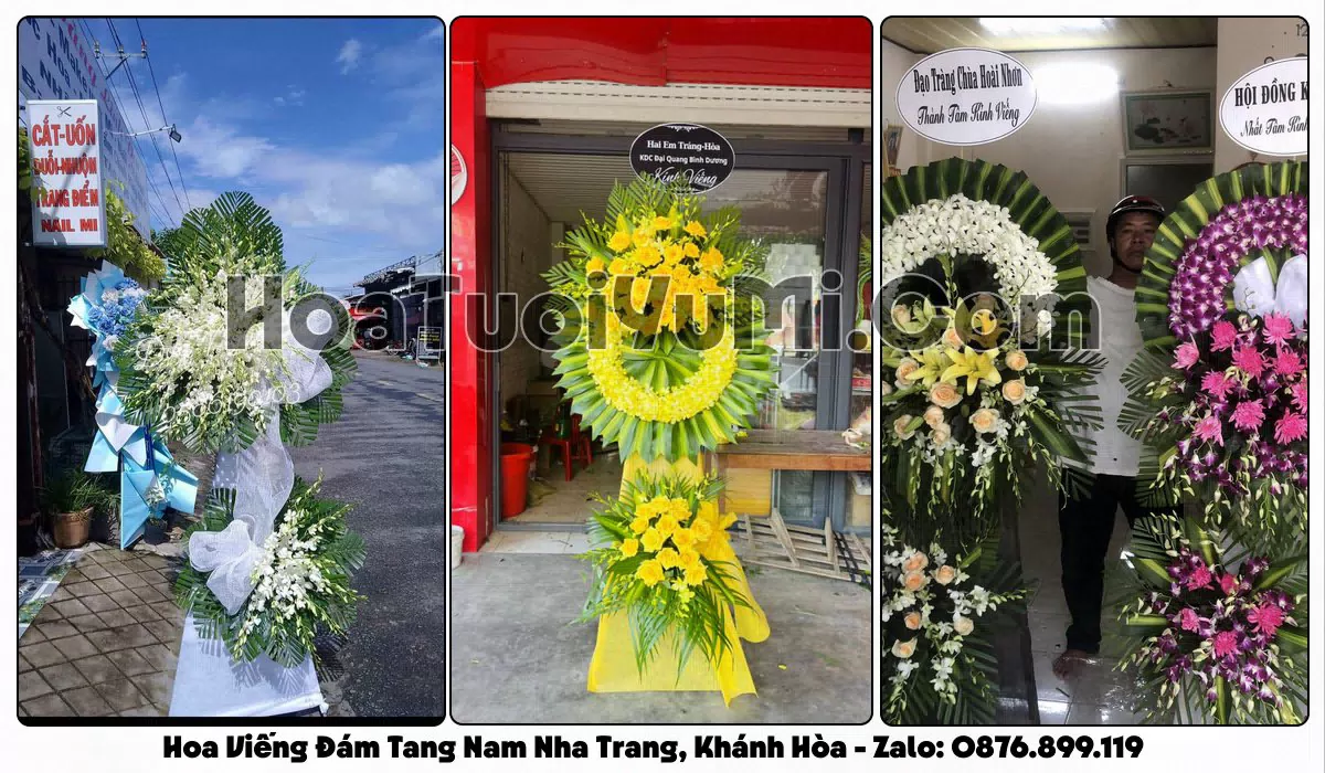 Đặt Vòng Hoa Đám Tang Tại Phường Nam Nha Trang, Tỉnh Khánh Hòa