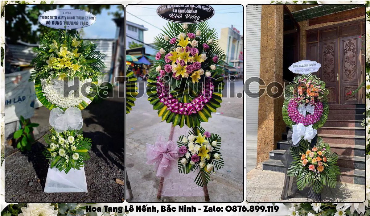 Đặt Vòng Hoa Đám Tang Tại Phường Nếnh, Tỉnh Bắc Ninh