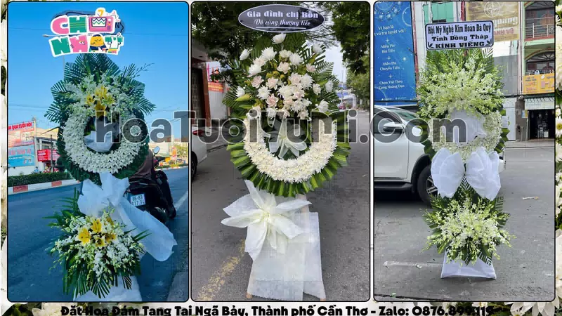 Đặt Vòng Hoa Đám Tang Tại Phường Ngã Bảy, Thành phố Cần Thơ