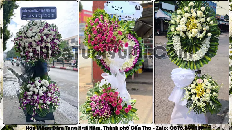 Đặt Vòng Hoa Đám Tang Tại Phường Ngã Năm, Thành phố Cần Thơ