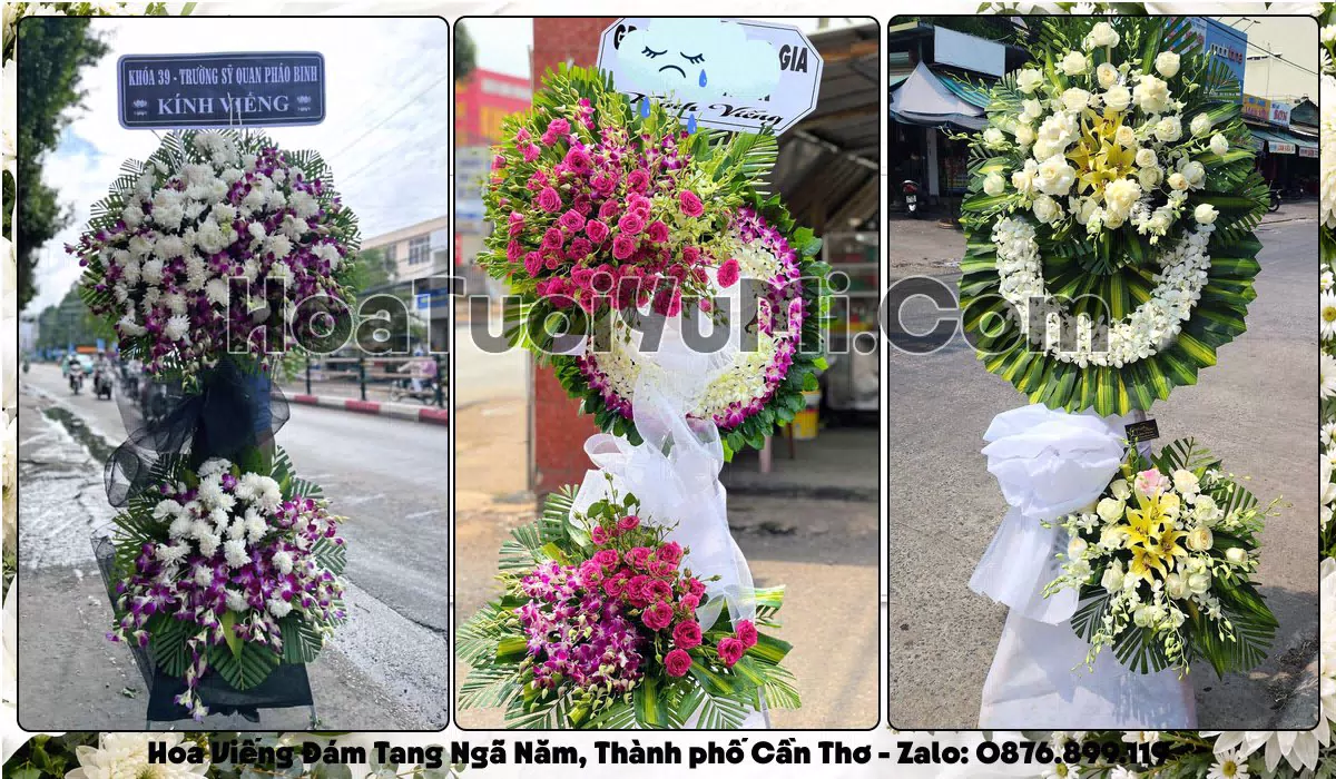 Đặt Vòng Hoa Đám Tang Tại Phường Ngã Năm, Thành phố Cần Thơ