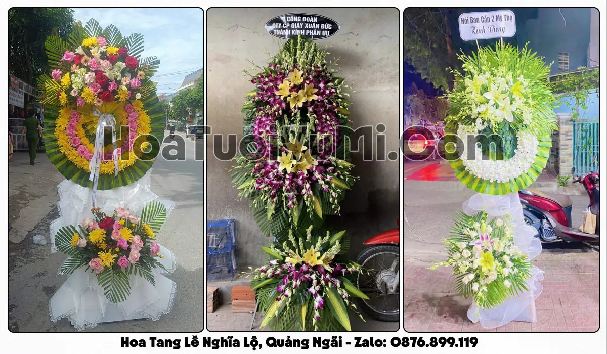 Kệ hoa tang lễ giao tận nơi tại Nghĩa Lộ, Quảng Ngãi