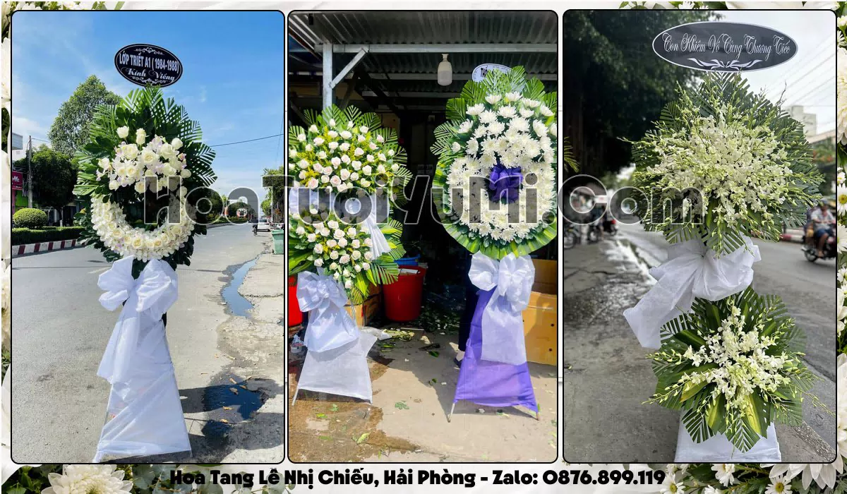 Kệ hoa tang lễ giao tận nơi tại Phường Nhị Chiểu, Hải Phòng