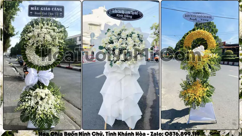 Đặt Vòng Hoa Đám Tang Tại Phường Ninh Chử, Tỉnh Khánh Hòa