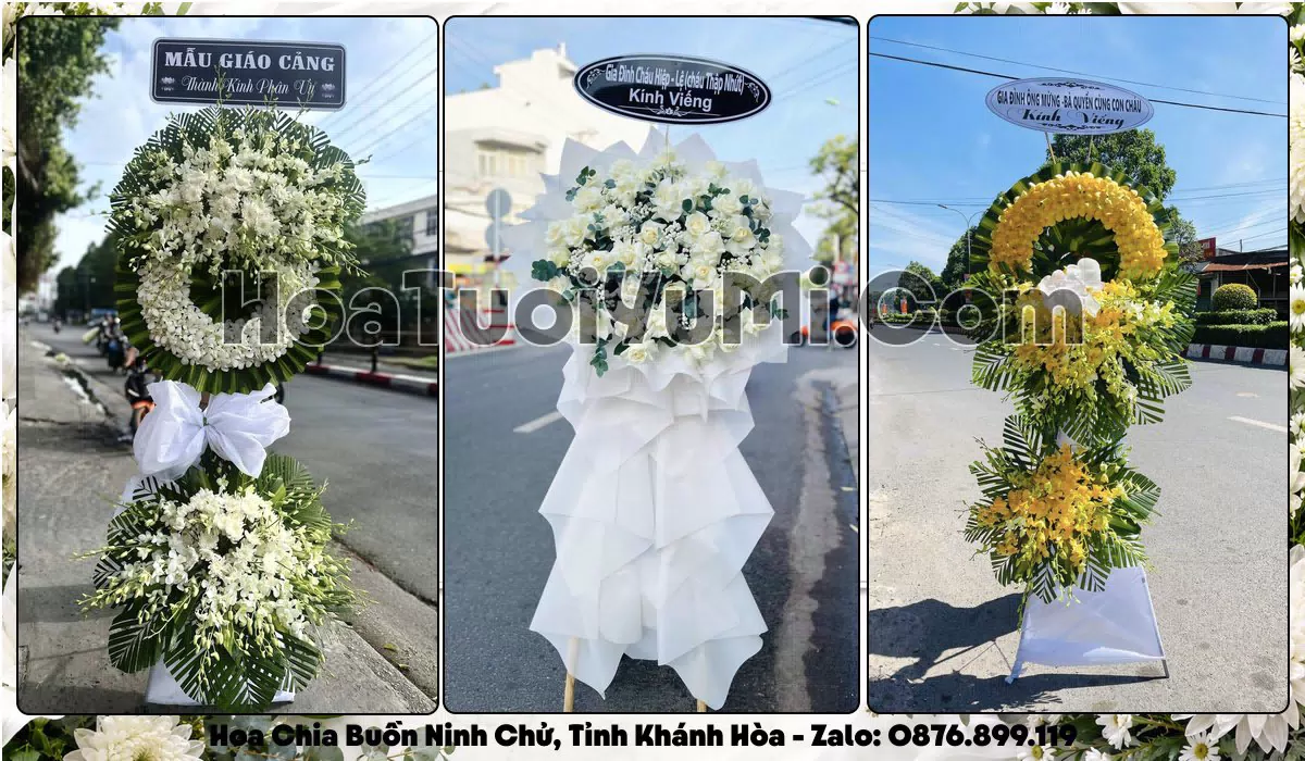 Đặt Vòng Hoa Đám Tang Tại Phường Ninh Chử, Tỉnh Khánh Hòa