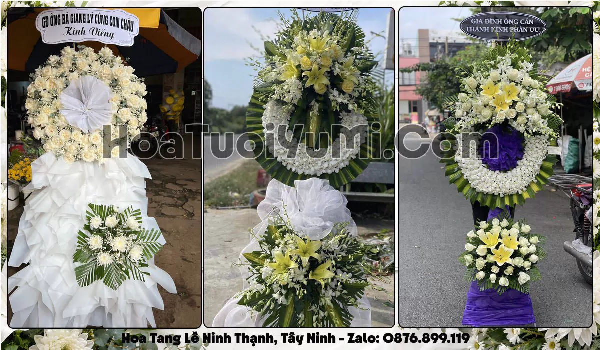 Đặt Vòng Hoa Đám Tang Tại Phường Ninh Thạnh, Tỉnh Tây Ninh