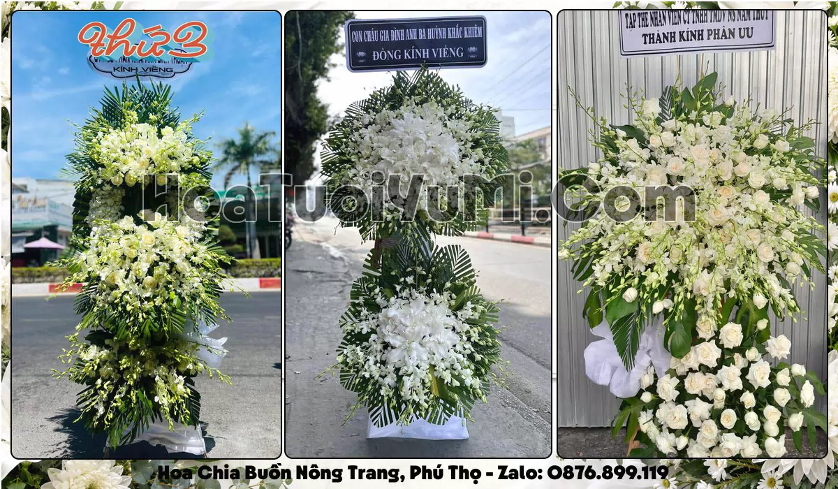 kệ hoa tang lễ tại Phường Nông Trang, Phú Thọ