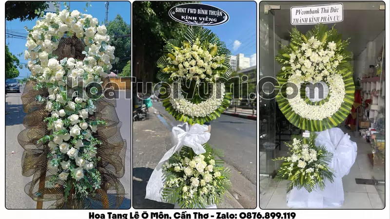 Đặt Vòng Hoa Đám Tang Tại Phường Ô Môn, Thành phố Cần Thơ