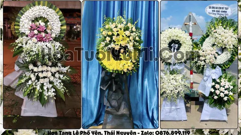 Đặt Vòng Hoa Đám Tang Tại Phường Phổ Yên, Thái Nguyên