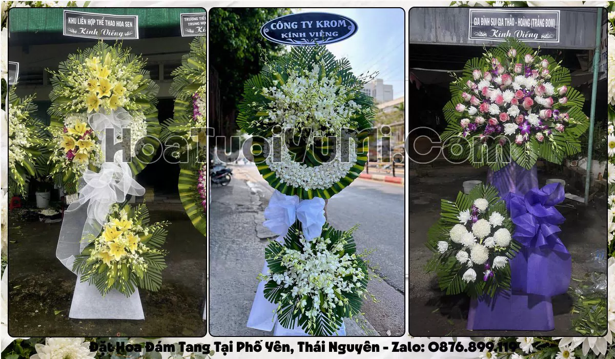 Kệ hoa tang lễ giao tận nơi tại Phường Phổ Yên, Thái Nguyên