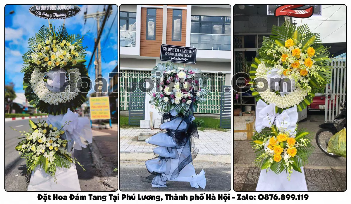 Đặt Vòng Hoa Đám Tang Tại Phường Phú Lương, Thành phố Hà Nội