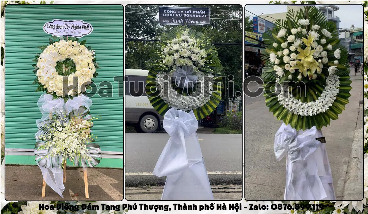 kệ hoa tang lễ giao tại Phường Phú Thượng