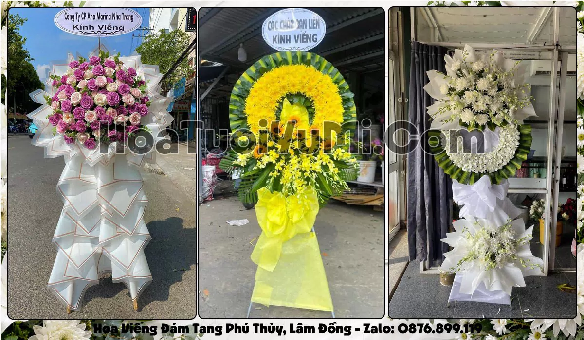 Đặt Vòng Hoa Đám Tang Tại Phường Phú Thủy, Tỉnh Lâm Đồng