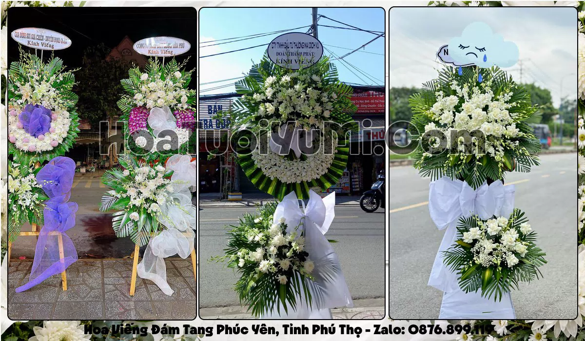 Kệ hoa tang lễ giao tận nơi tại Phường Phúc Yên, Phú Thọ