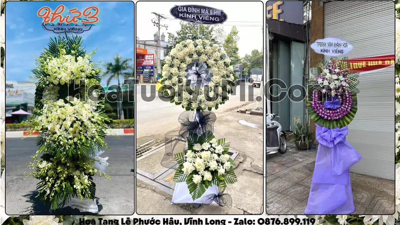 Đặt Vòng Hoa Đám Tang Tại Phường Phước Hậu, Tỉnh Vĩnh Long